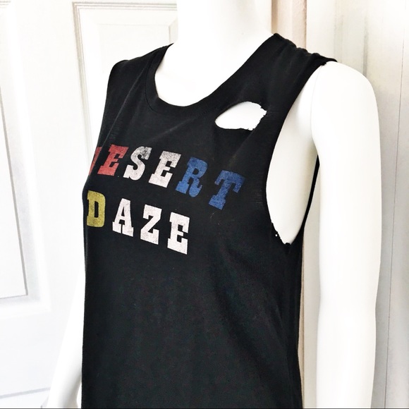 Daydreamer LA Destoyed Desert Daze Top - Picture 3 of 8